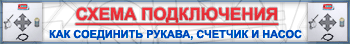 Схема подключения насосов